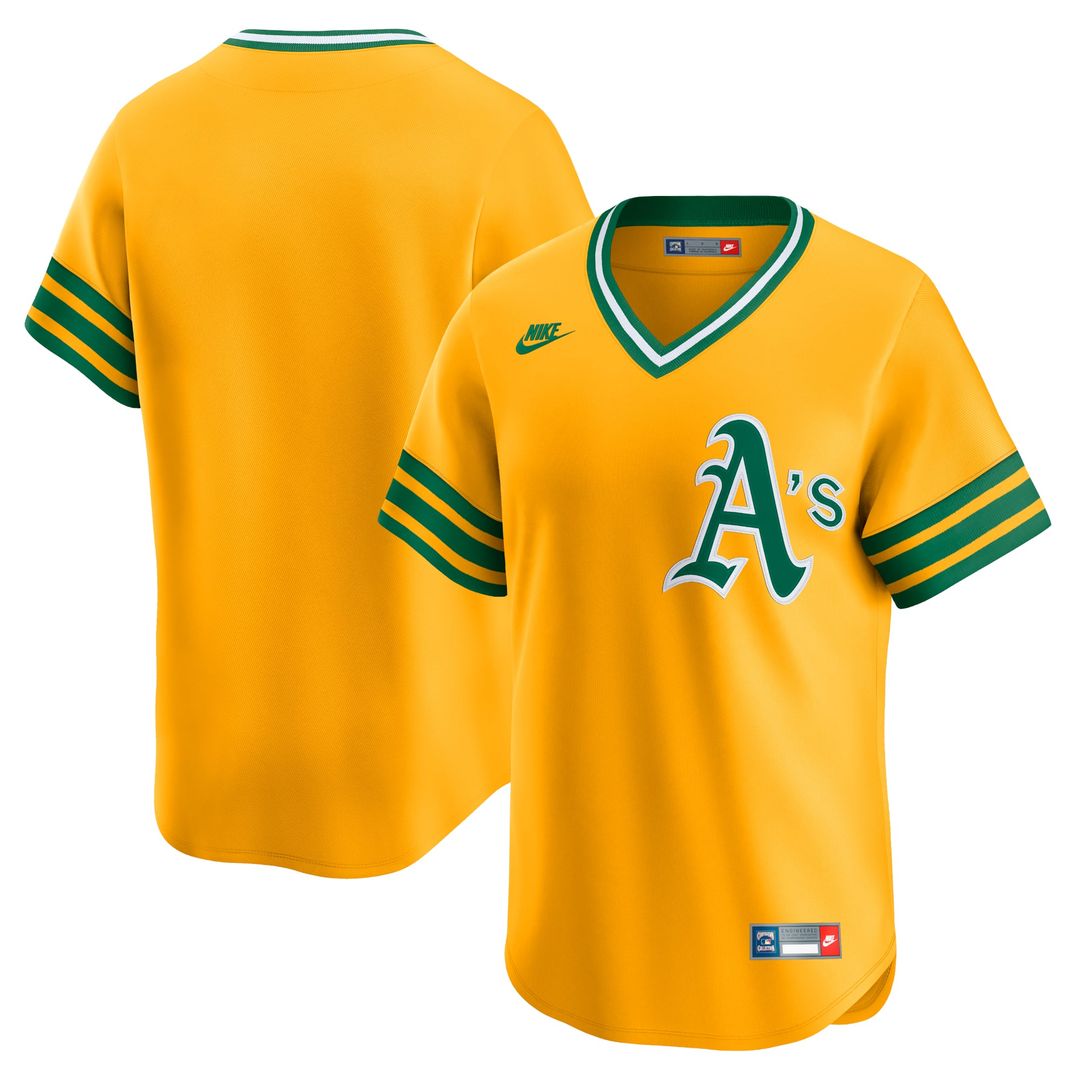 Athletics Cooperstown Limited Jersey (Gold)