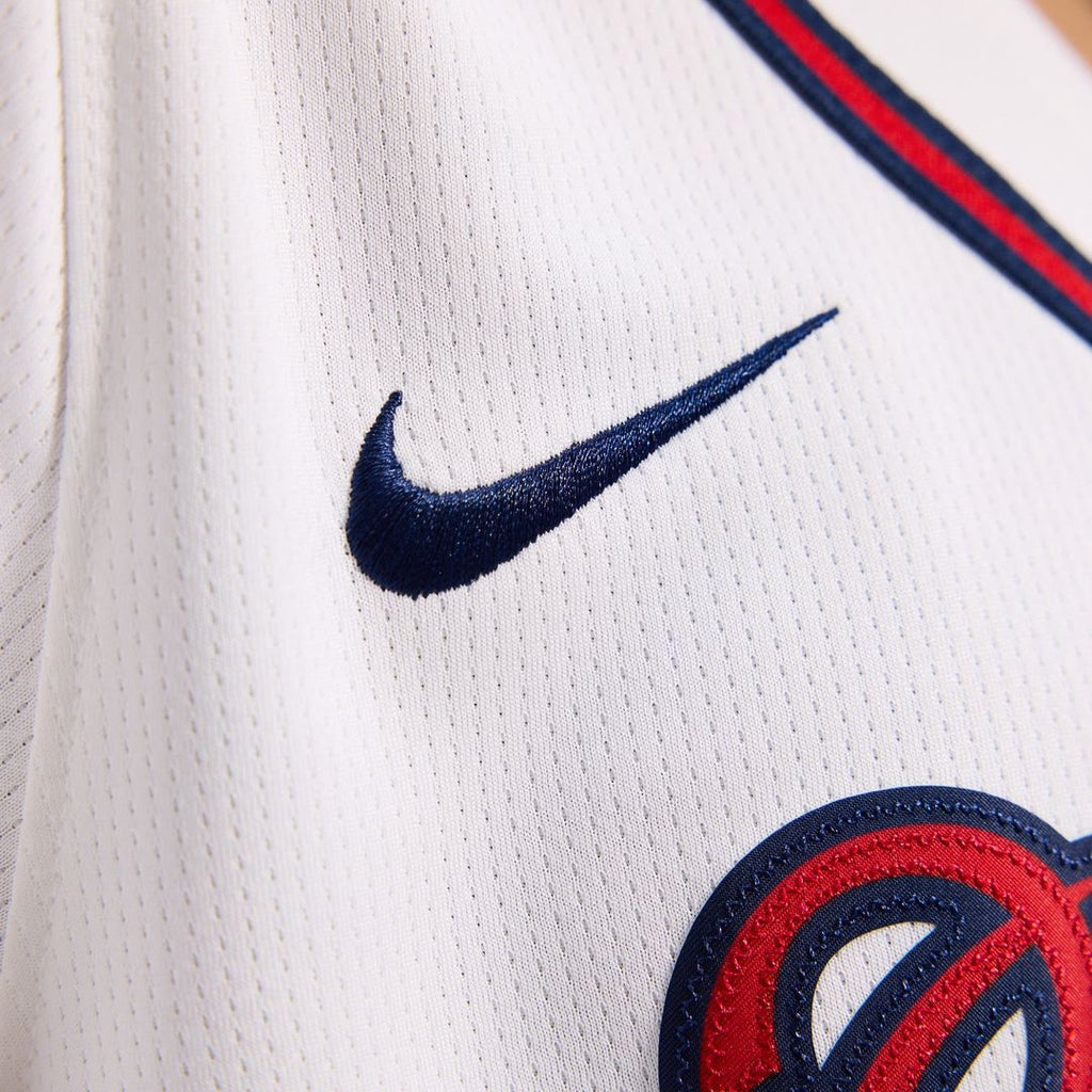 Atlanta Braves Home Women's Limited Jersey (White)