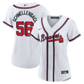 Atlanta Braves Spencer Schwellenbach Women's Home Replica Jersey (White)