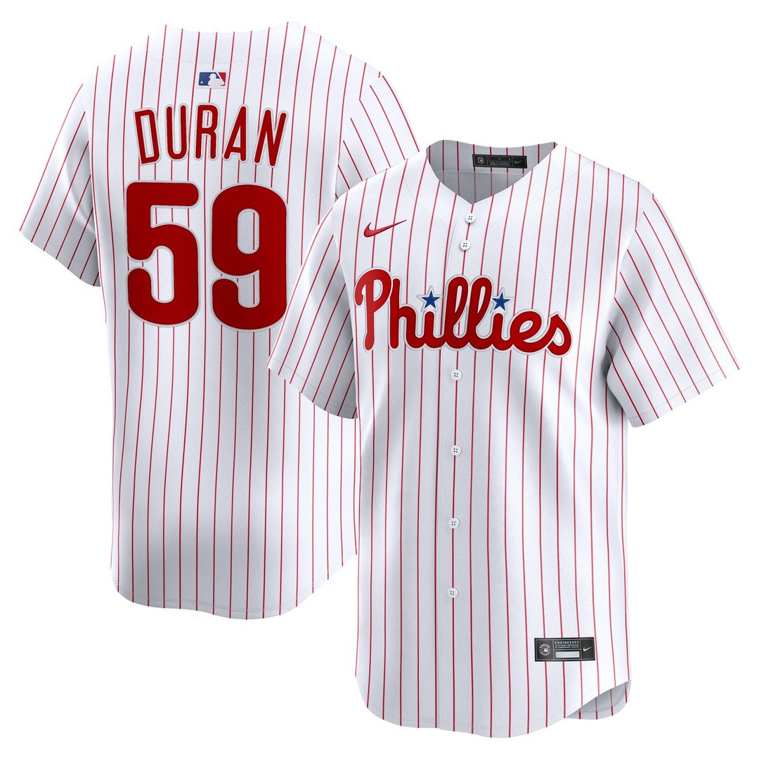 Philadelphia Phillies Jhoan Duran Home Limited Jersey (White)