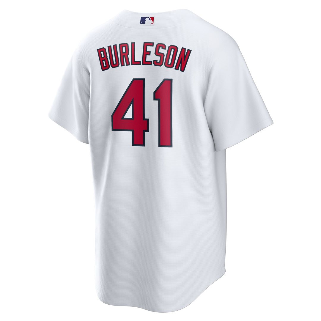 St. Louis Cardinals Alec Burleson Home Replica Jersey (White)