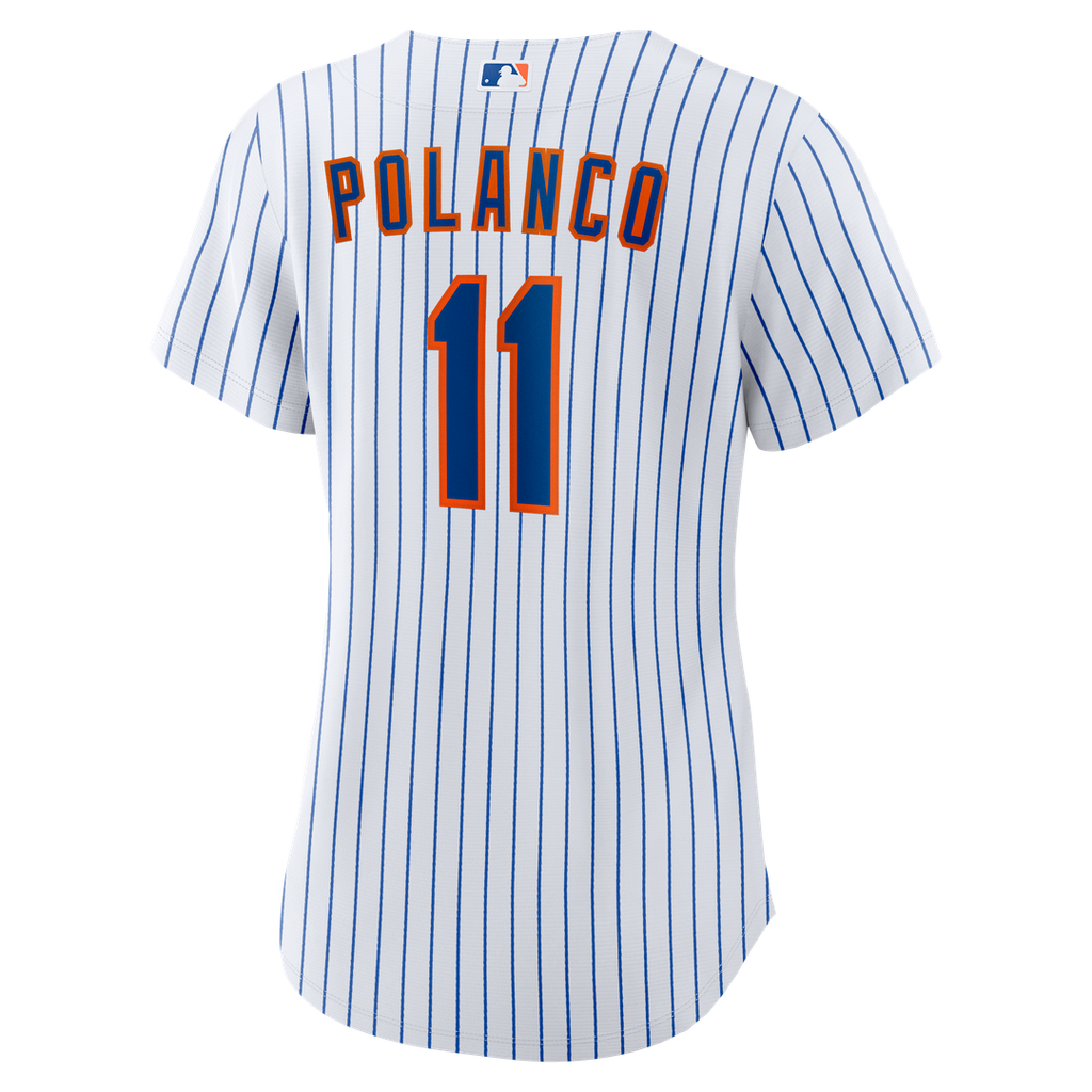 New York Mets Jorge Polanco Women's Home Replica Jersey (White)