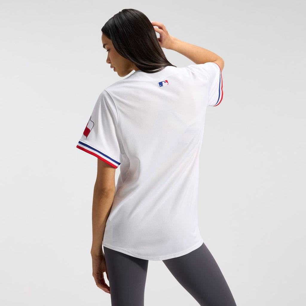 Texas Rangers Women's Home Limited Jersey (White)