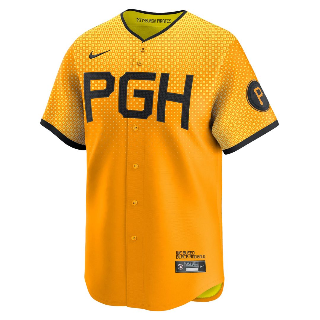 Pittsburgh Pirates City Connect Limited Jersey (Gold)
