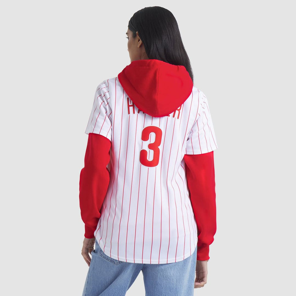 Philadelphia Phillies Bryce Harper Women's Home Limited Jersey (White)