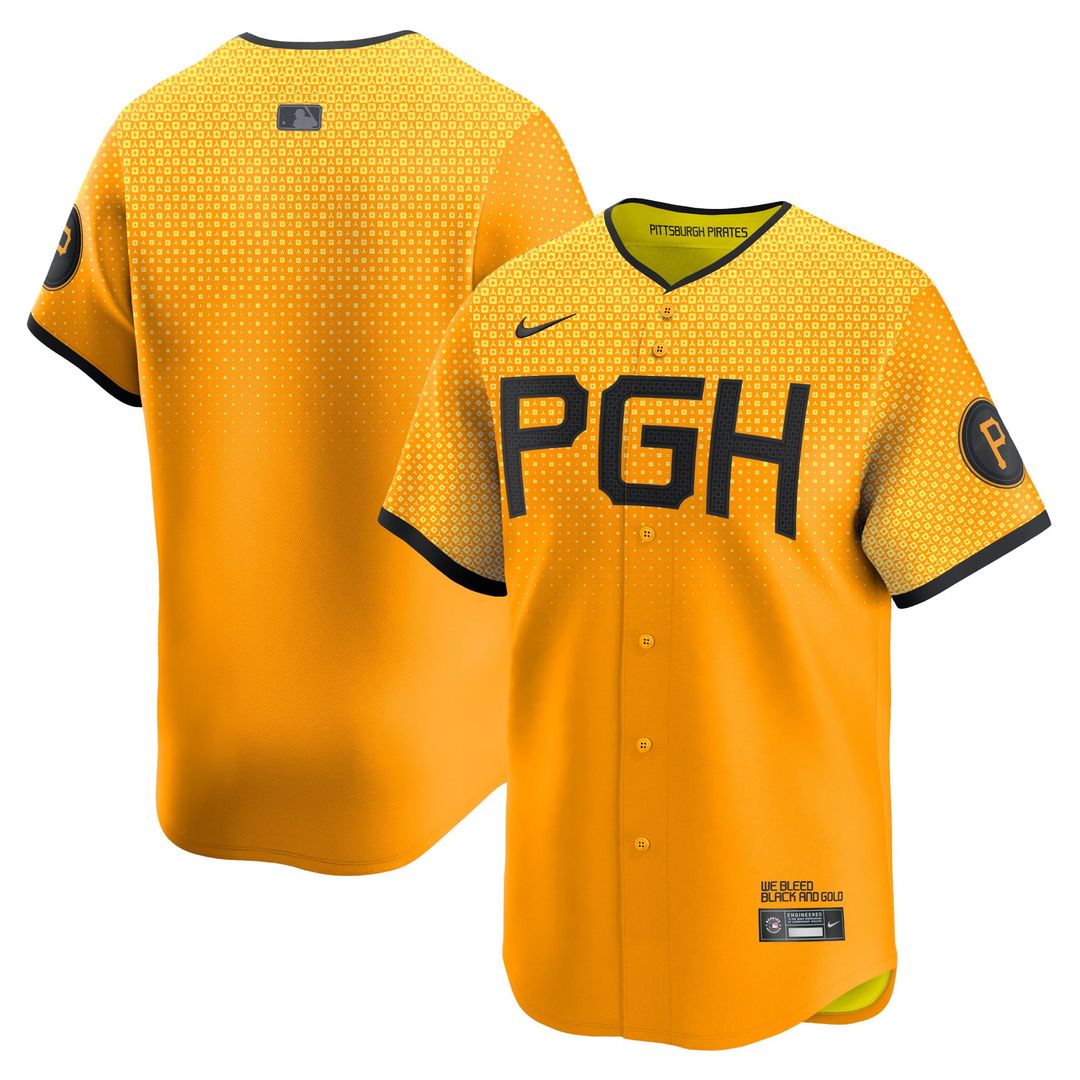Pittsburgh Pirates City Connect Limited Jersey (Gold)