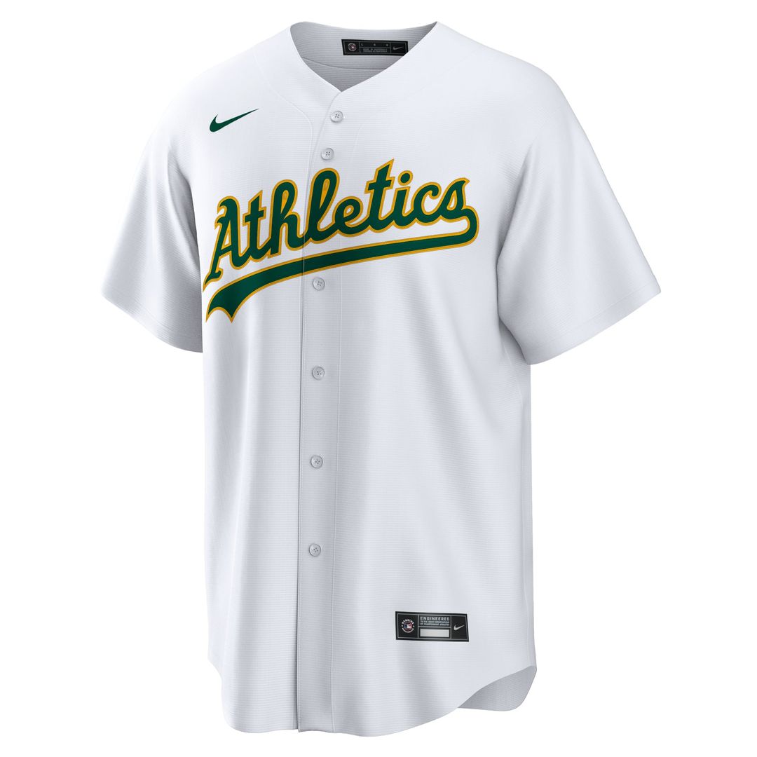 Athletics Zack Gelof Home Replica Jersey (White)