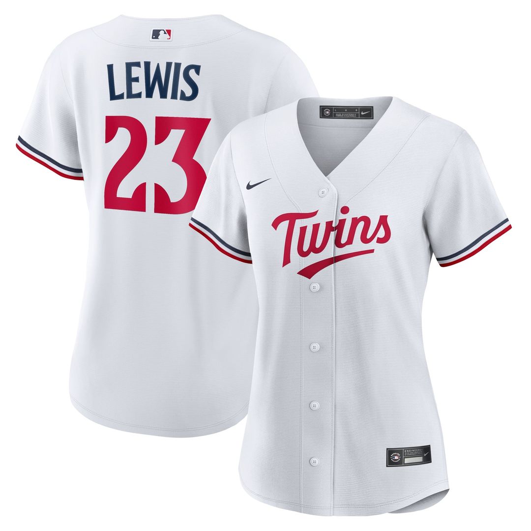 Minnesota Twins Royce Lewis Women's Home Replica Jersey (White)