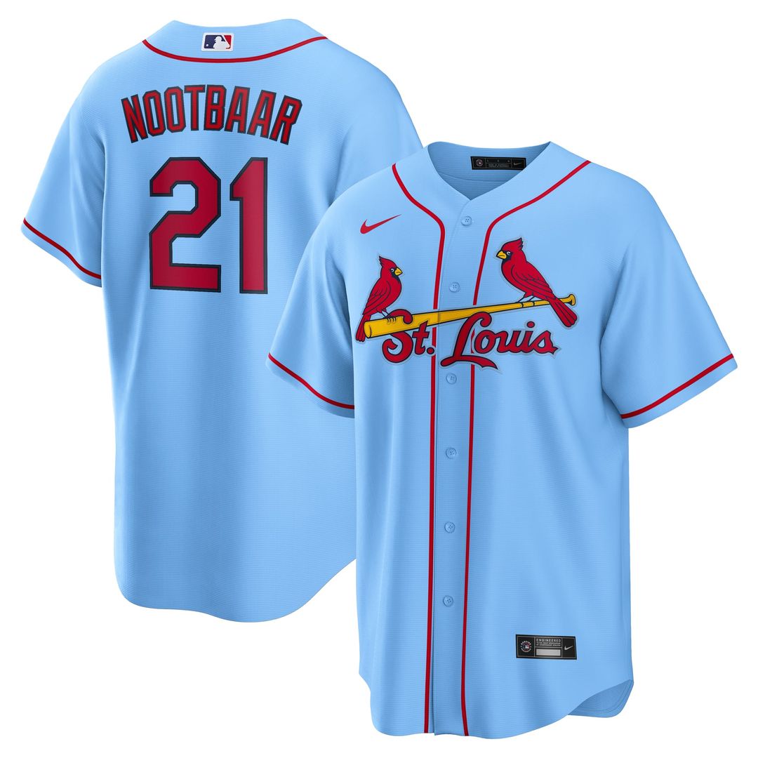 St. Louis Cardinals Lars Nootbaar Home Replica Jersey (White)