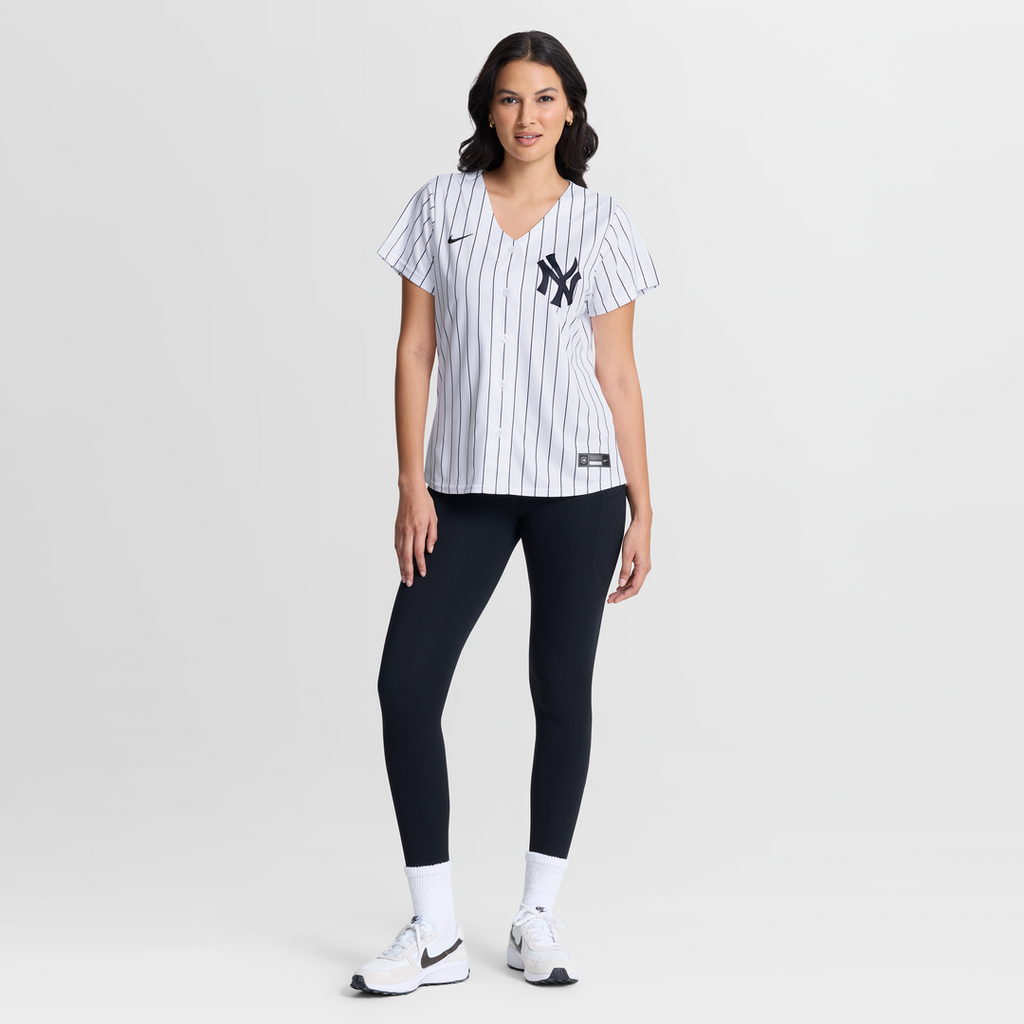 New York Yankees Aaron Judge Women's Home Replica Jersey (White)