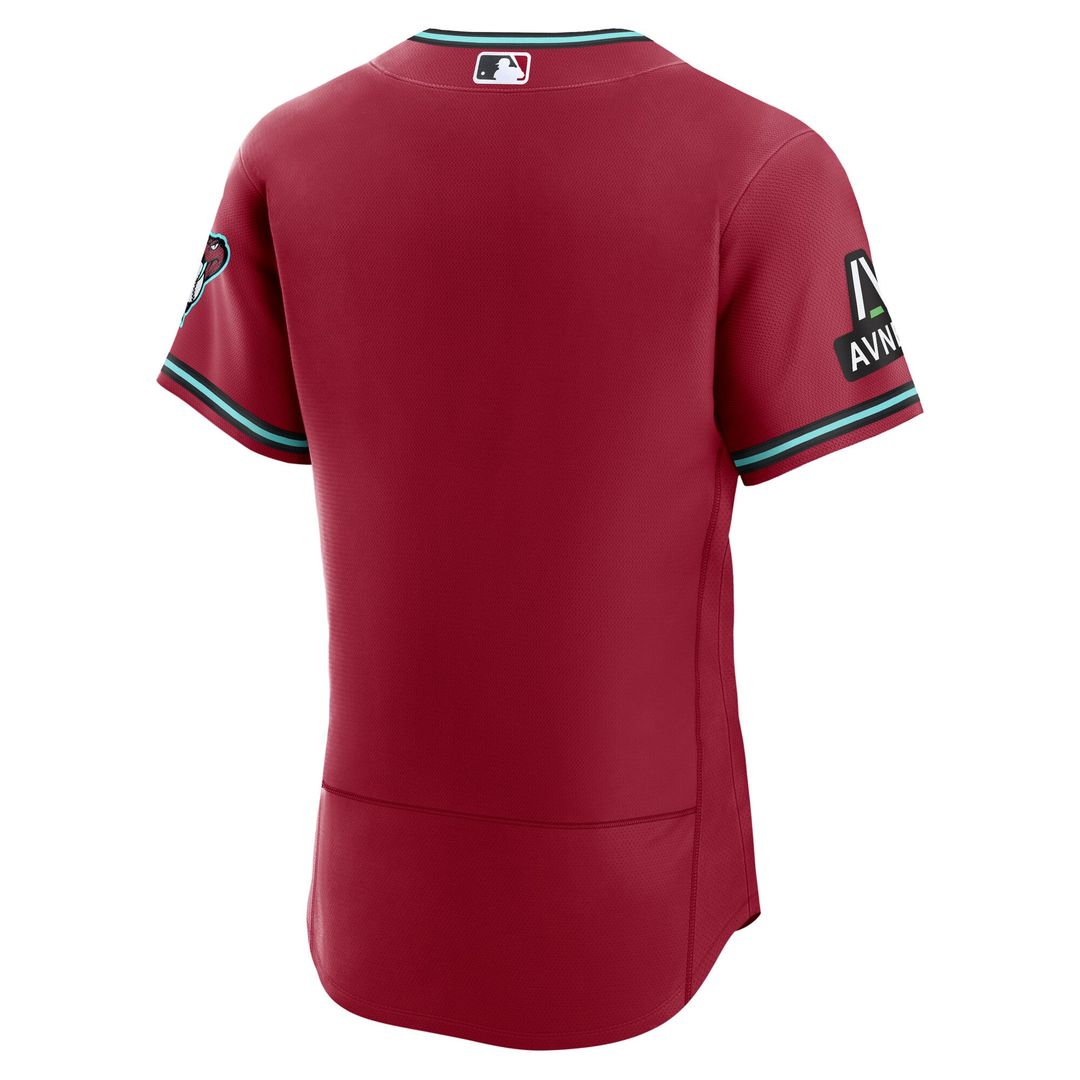 Arizona Diamondbacks Alternate 2 Authentic Jersey (Crimson)