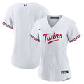 Minnesota Twins Women's Home Replica Team Logo Jersey (White)