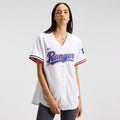 Texas Rangers Women's Home Limited Jersey (White)