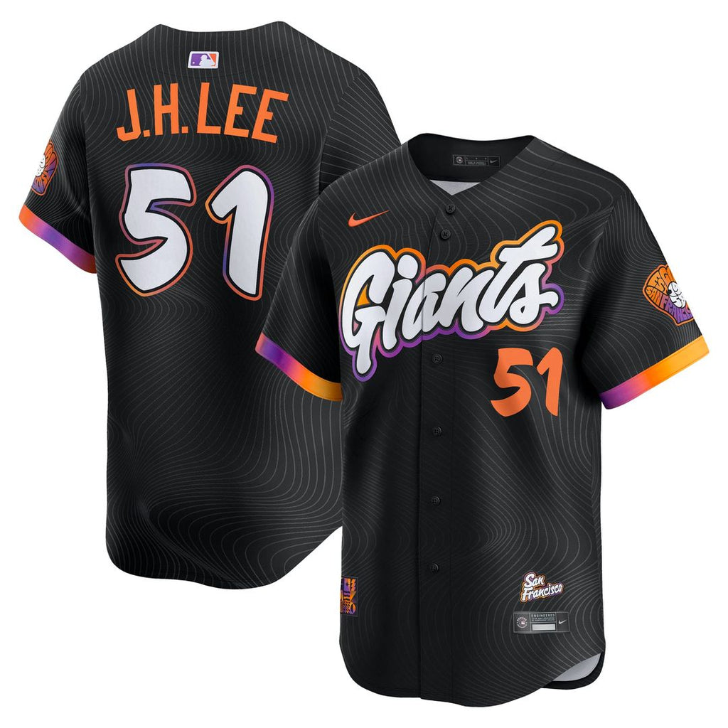 San Francisco Giants Jung Hoo Lee 2025 City Connect Limited Jersey (Black)