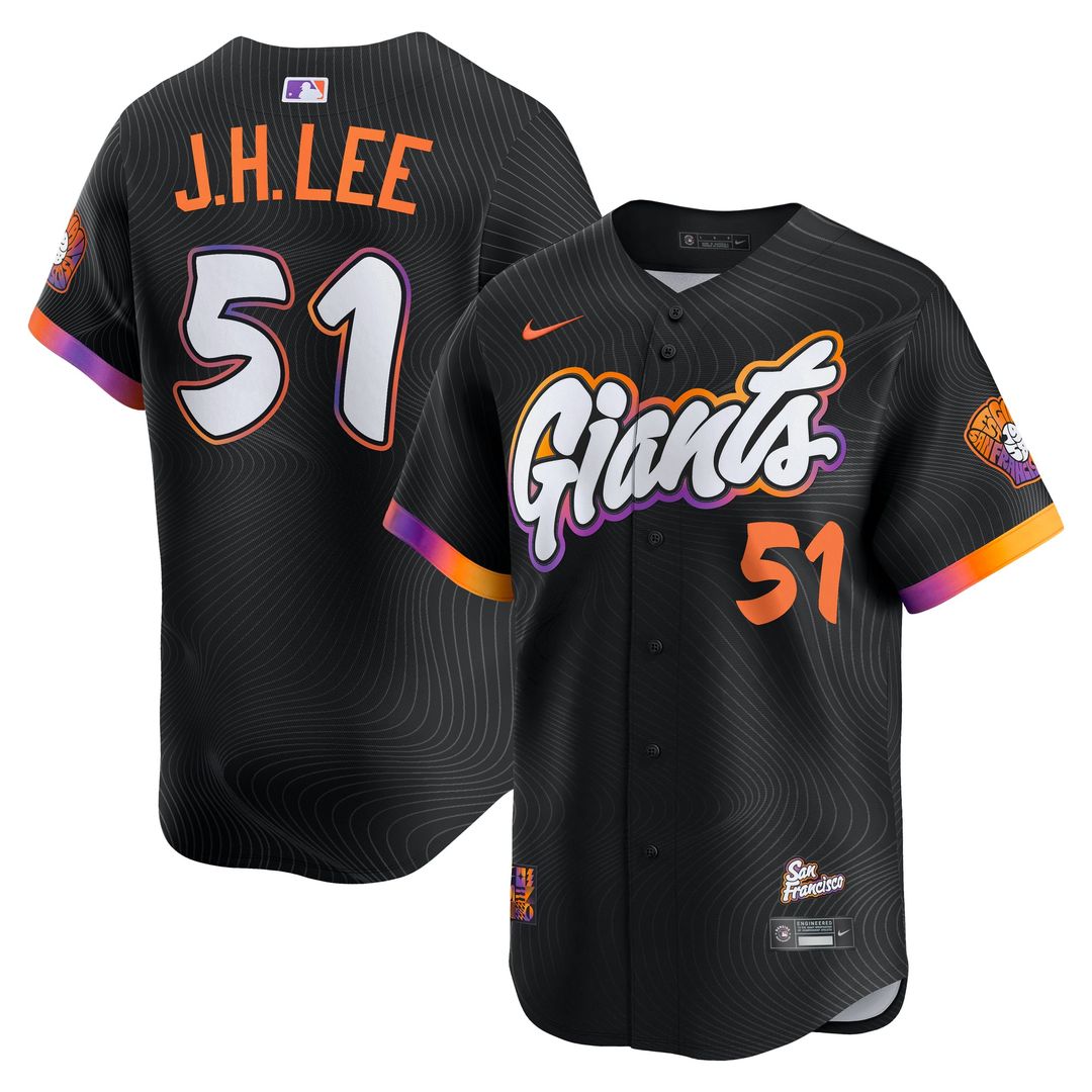 San Francisco Giants Jung Hoo Lee 2025 City Connect Limited Jersey (Black)