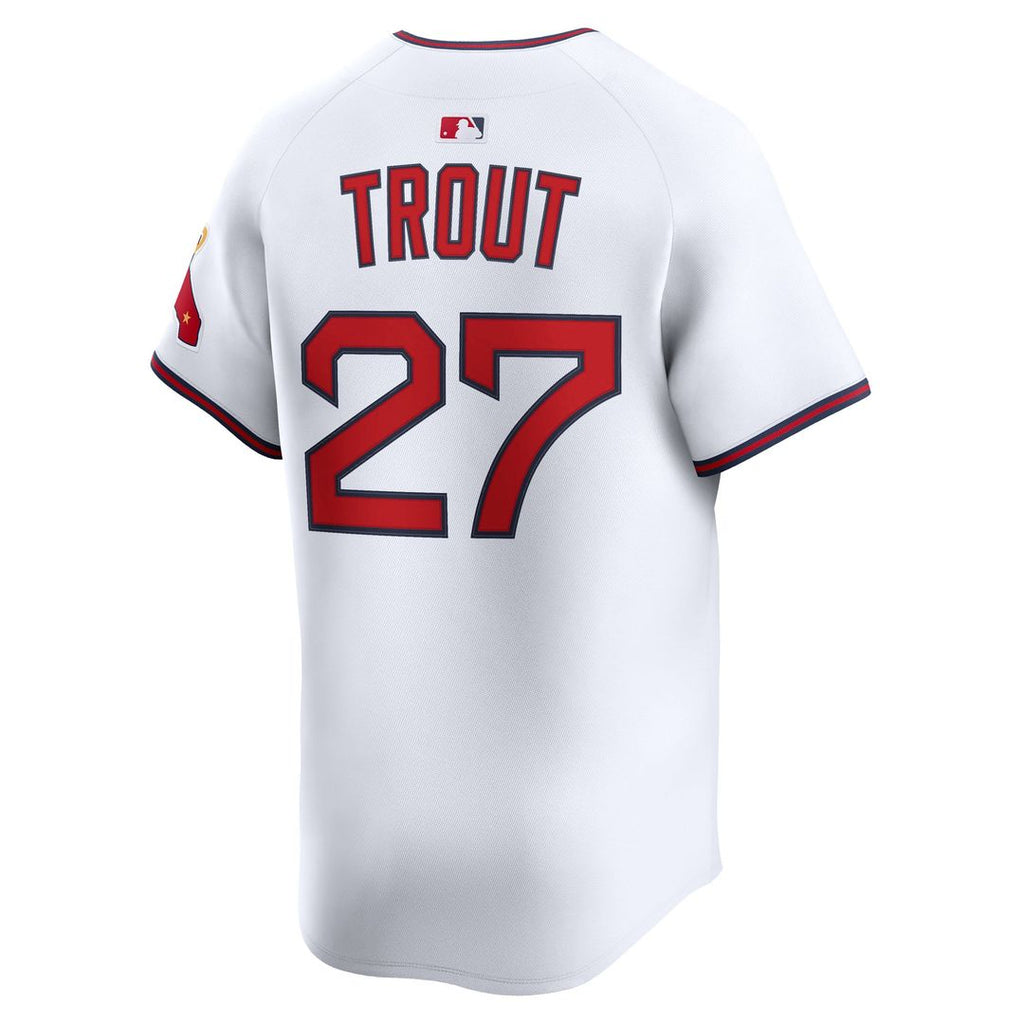 Los Angeles Angels Mike Trout Alternate Limited Jersey (White)