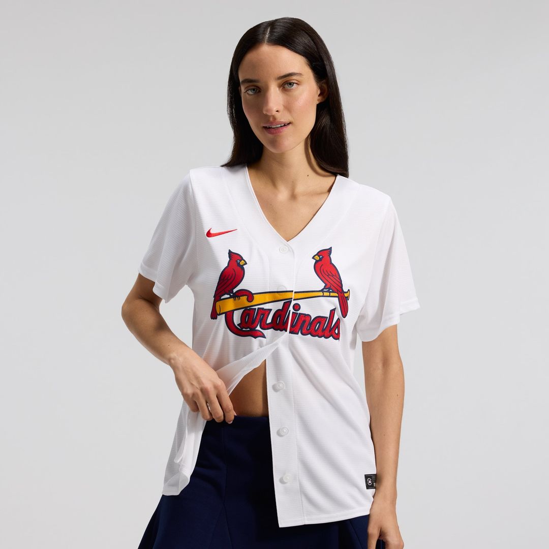 St. Louis Cardinals Women's Home Replica Team Jersey (White)