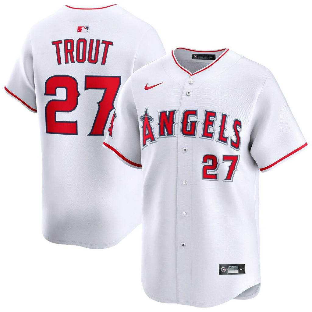 Los Angeles Angels Mike Trout Home Limited Jersey (White)