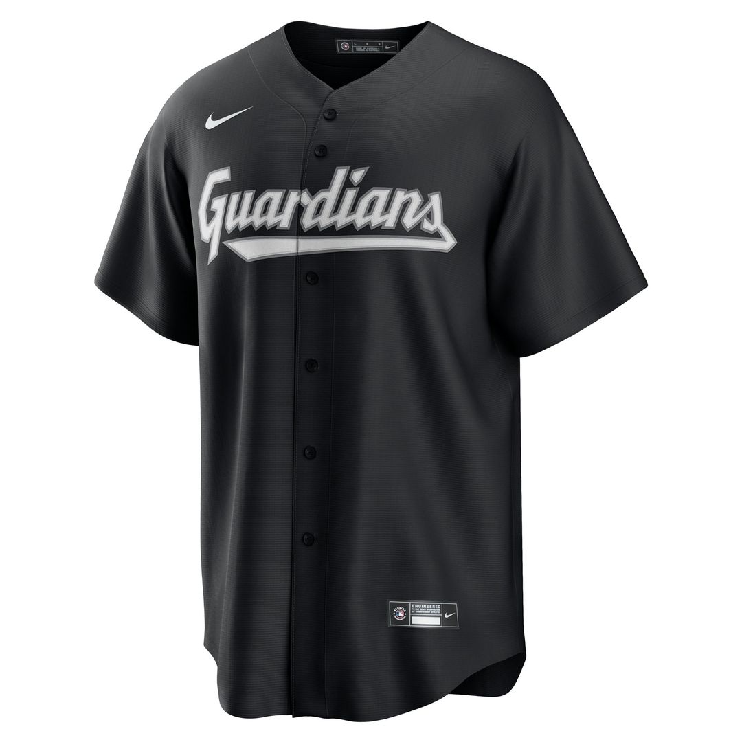 Cleveland Guardians Replica Jersey (Black)