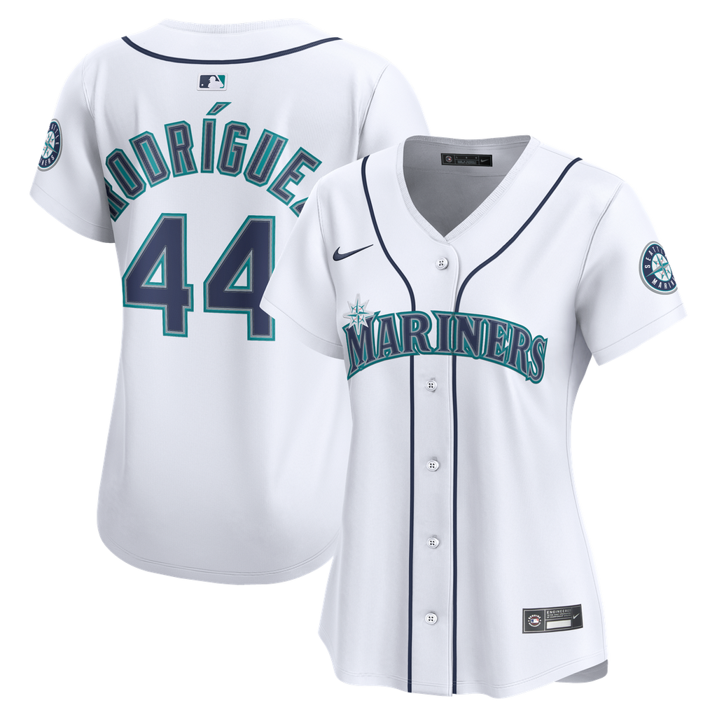 Seattle Mariners Julio Rodríguez Women's Home Limited Jersey (White)