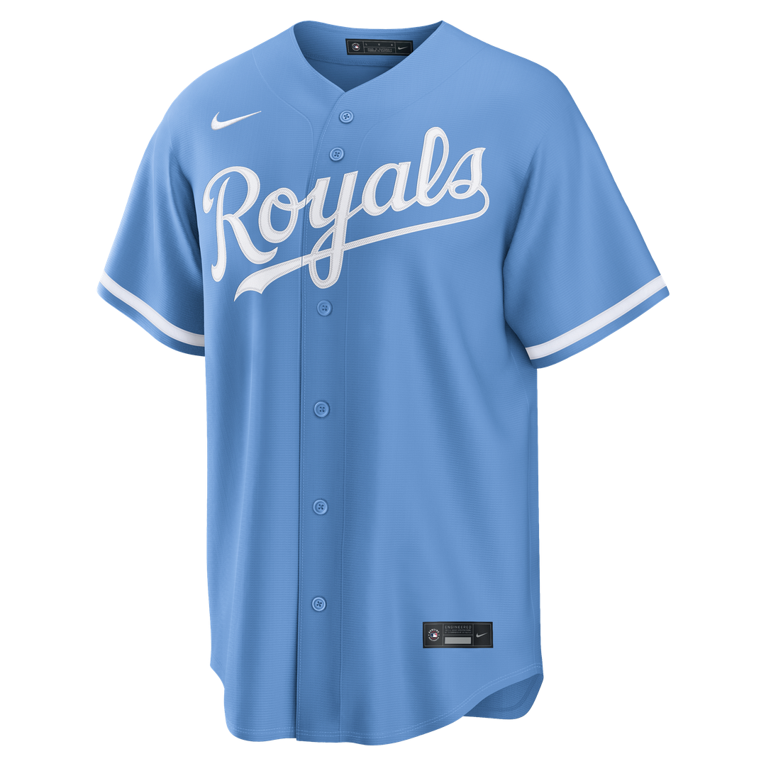 Kansas City Royals Bobby Witt Jr. Alternate Replica Jersey (Light Blue)
