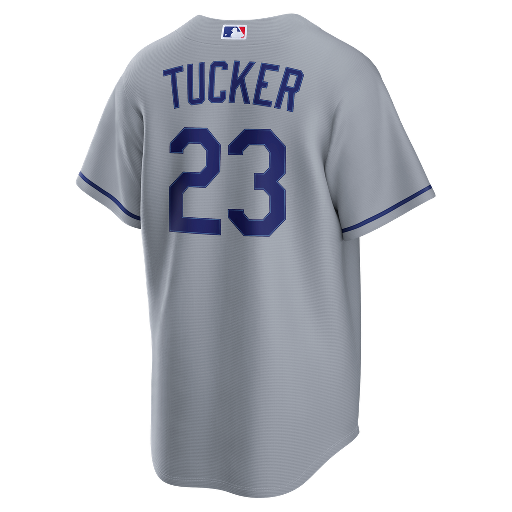 Los Angeles Dodgers Kyle Tucker Road Replica Jersey (Gray)