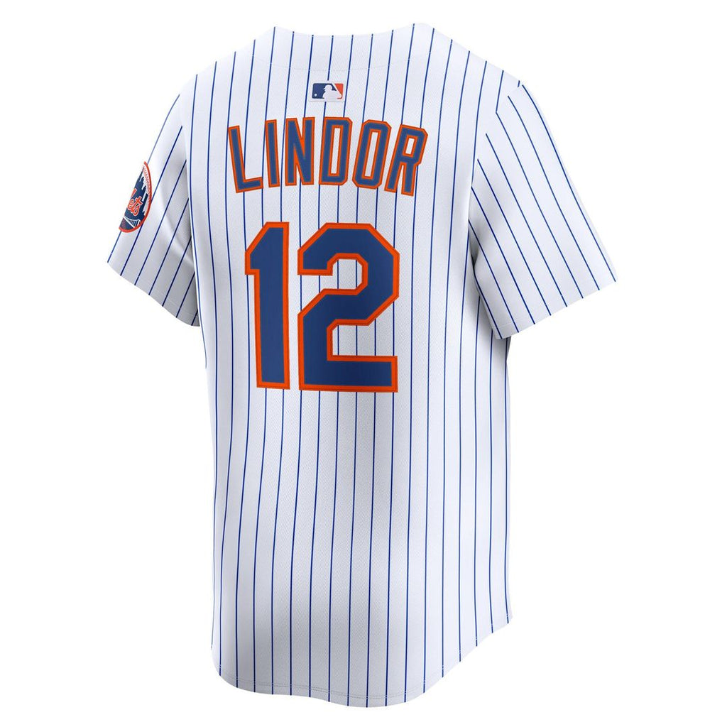 New York Mets Francisco Lindor Alternate Limited Jersey (Black)