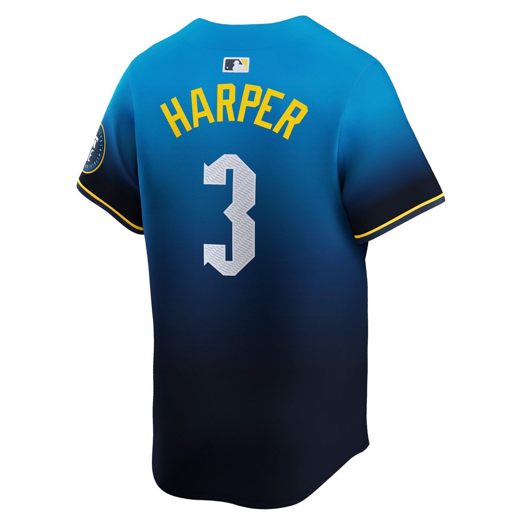 Philadelphia Phillies Bryce Harper City Connect Limited Jersey (Blue)
