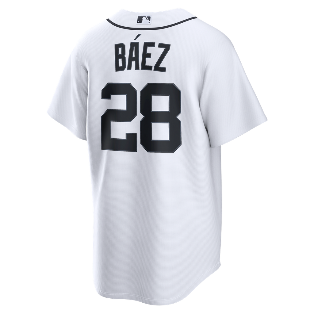 Detroit Tigers Javier Báez Home Replica Jersey (White)