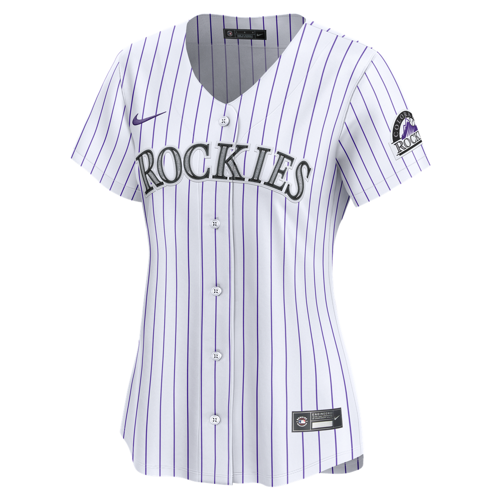 Colorado Rockies Women's Home Limited Jersey (White)