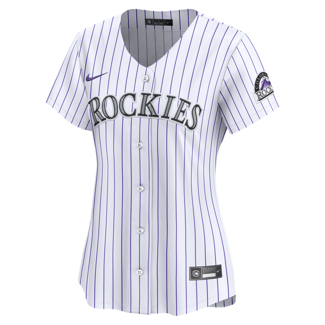 Colorado Rockies Women's Home Limited Jersey (White)