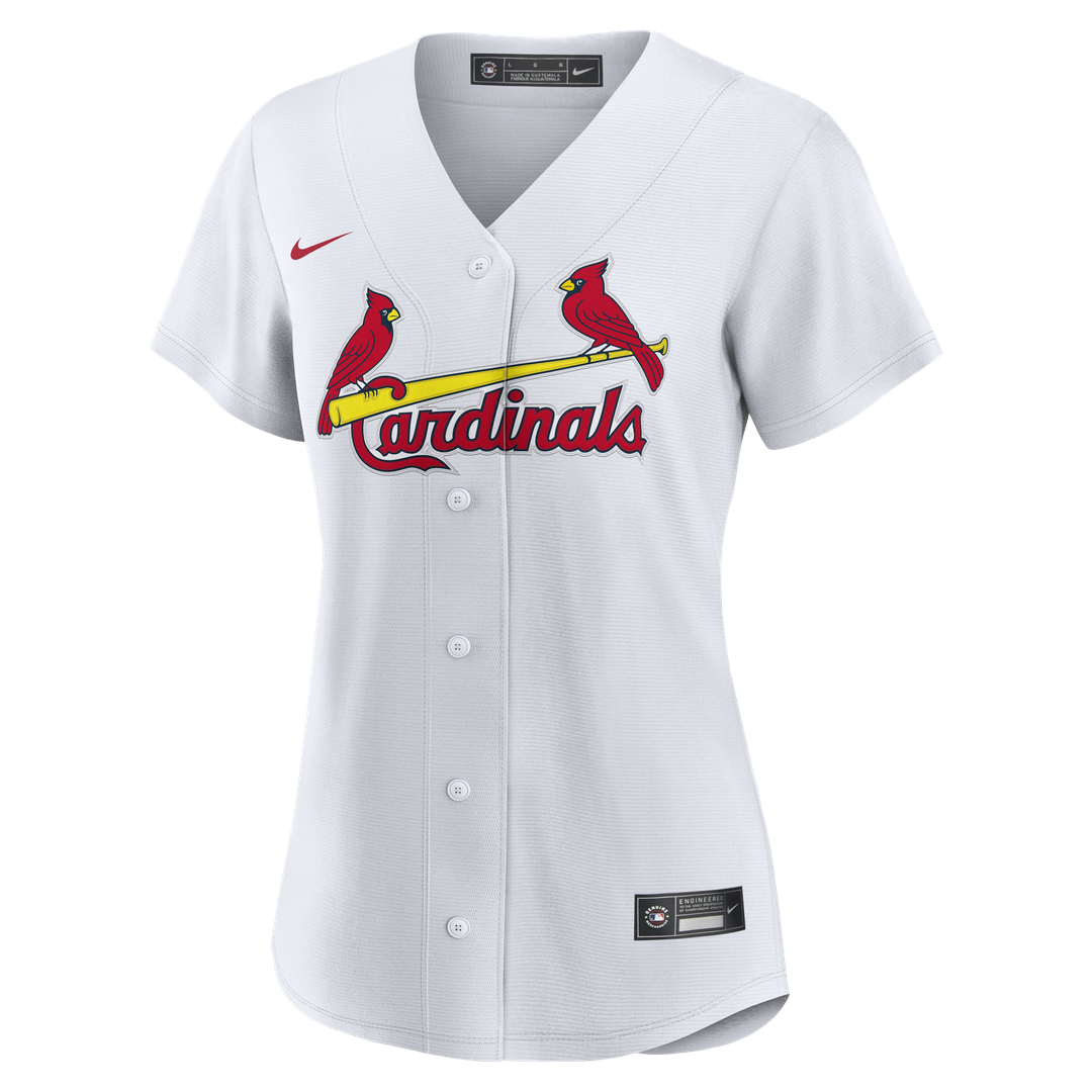 St. Louis Cardinals José Fermín Women's Home Replica Jersey (White)