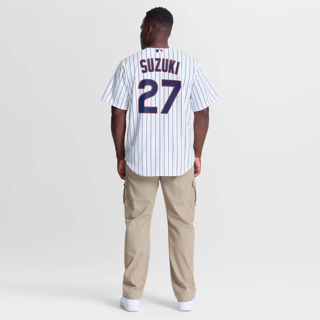 Chicago Cubs Seiya Suzuki Home Replica Jersey (White)