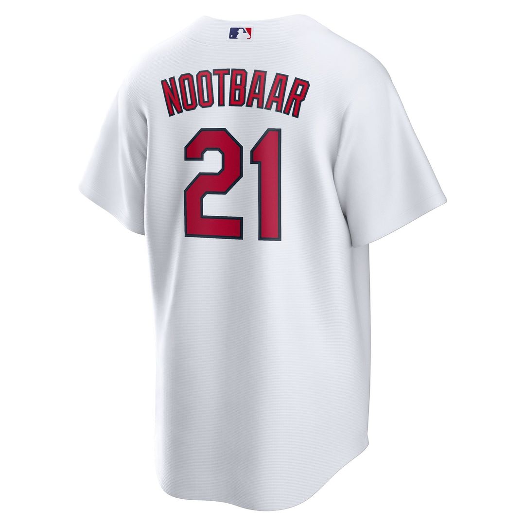 St. Louis Cardinals Lars Nootbaar Home Replica Jersey (White)