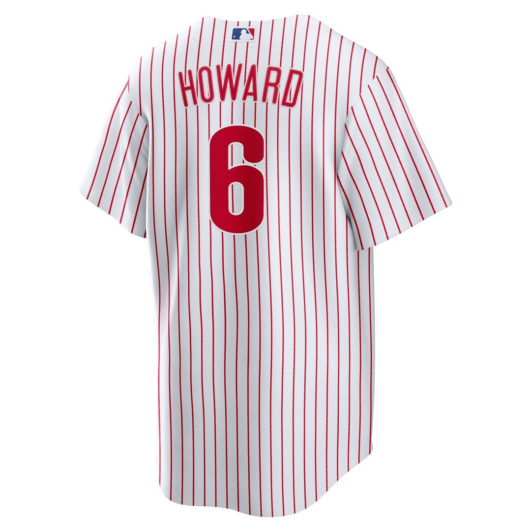 Philadelphia Phillies Ryan Howard Replica Jersey (White)