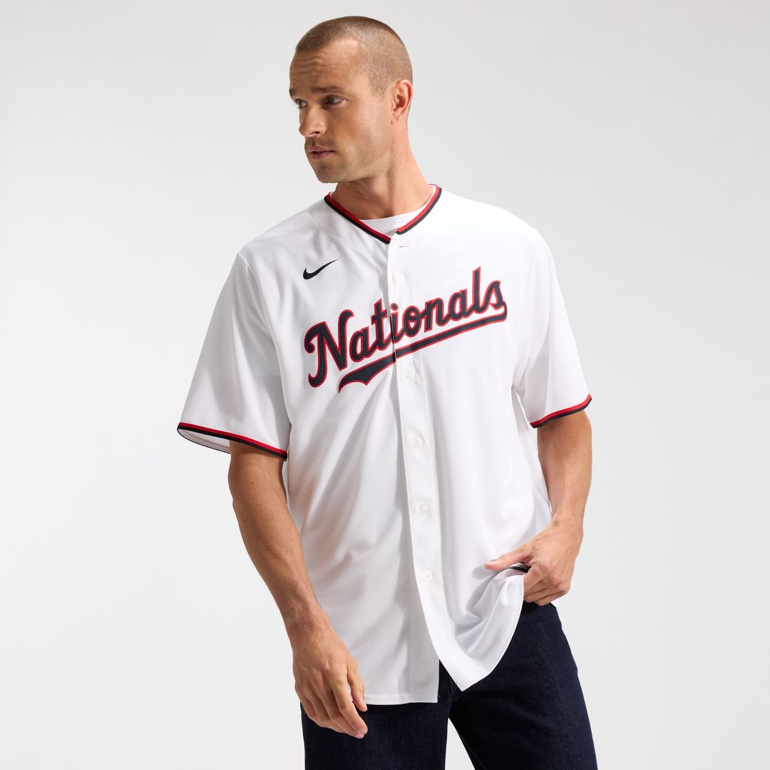 Washington Nationals CJ Abrams Home Replica Jersey (White)