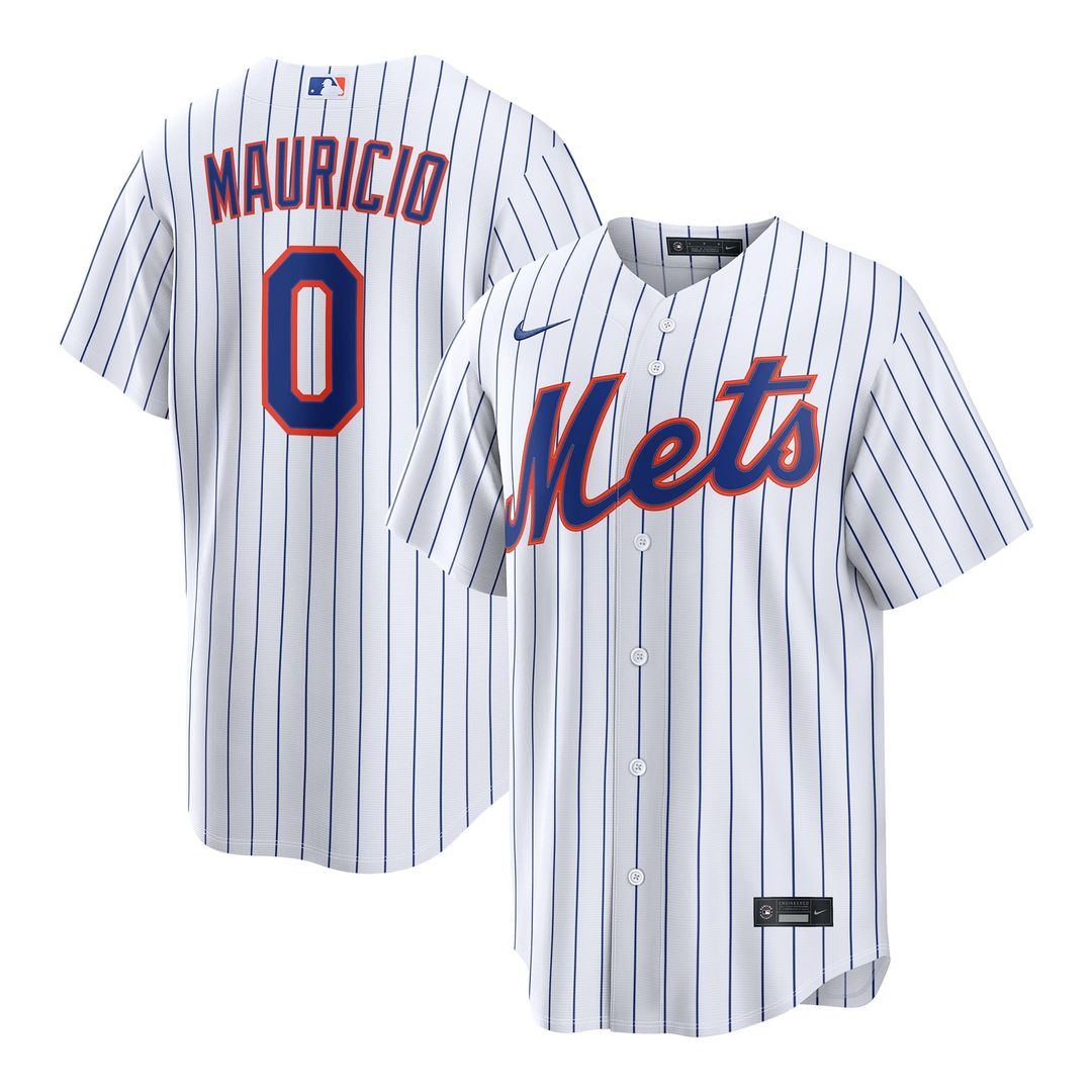 New York Mets Ronny Mauricio Home Replica Jersey (White)