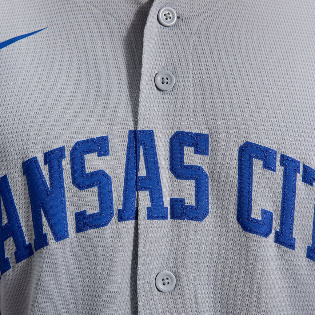 Kansas City Royals Bobby Witt Jr. Road Replica Jersey (Gray)