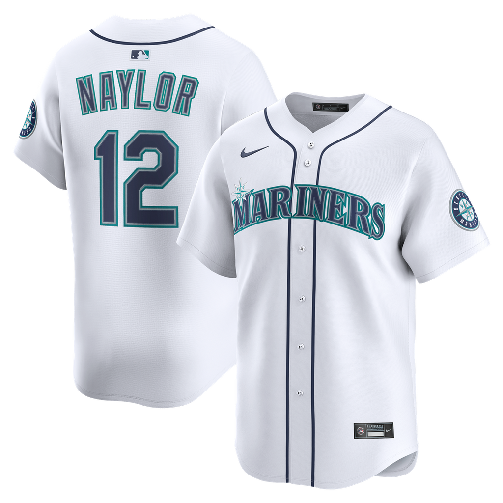 Seattle Mariners Josh Naylor Home Limited Jersey (White)
