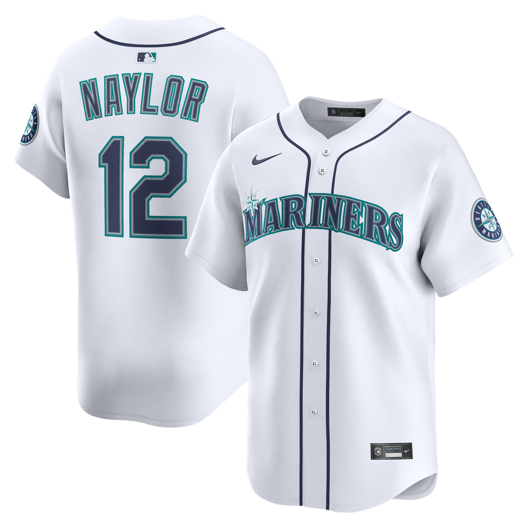 Seattle Mariners Josh Naylor Home Limited Jersey (White)