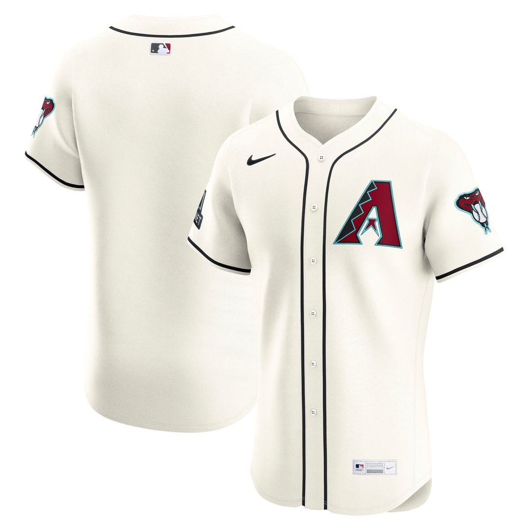 Arizona Diamondbacks Home Elite Jersey (Cream)