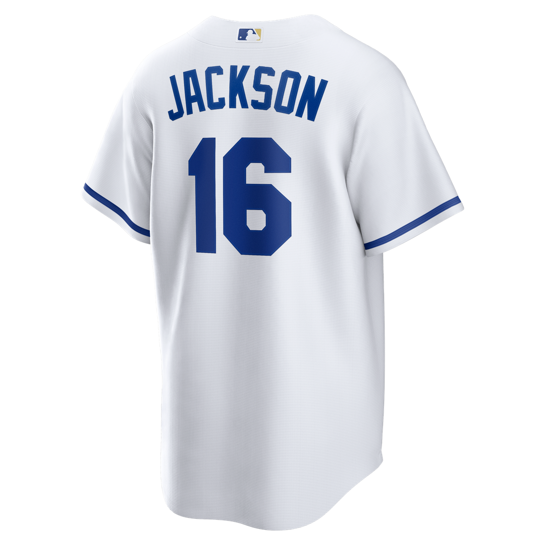 Kansas City Royals Bo Jackson Home Retired Replica Jersey (White)