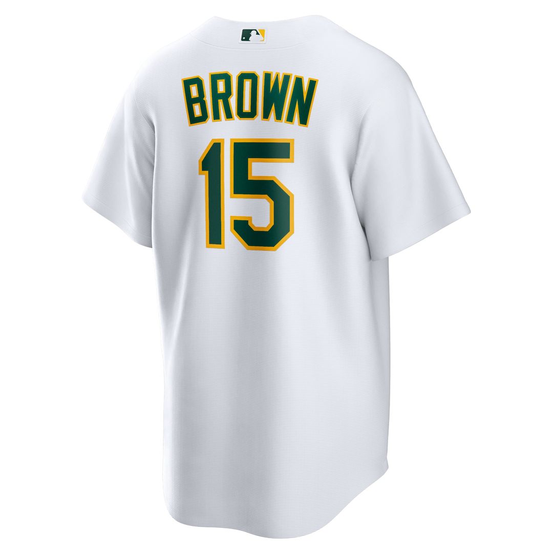 Athletics Seth Brown Home Replica Jersey (White)