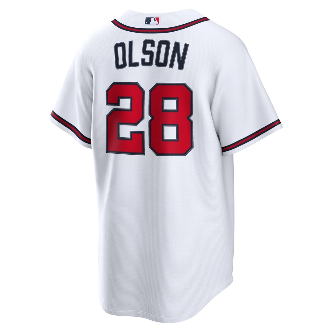 Atlanta Braves Matt Olson Home Replica Jersey (White)