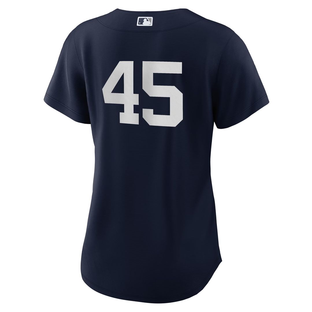 New York Yankees Gerrit Cole Women's Alternate Replica Jersey (Navy)