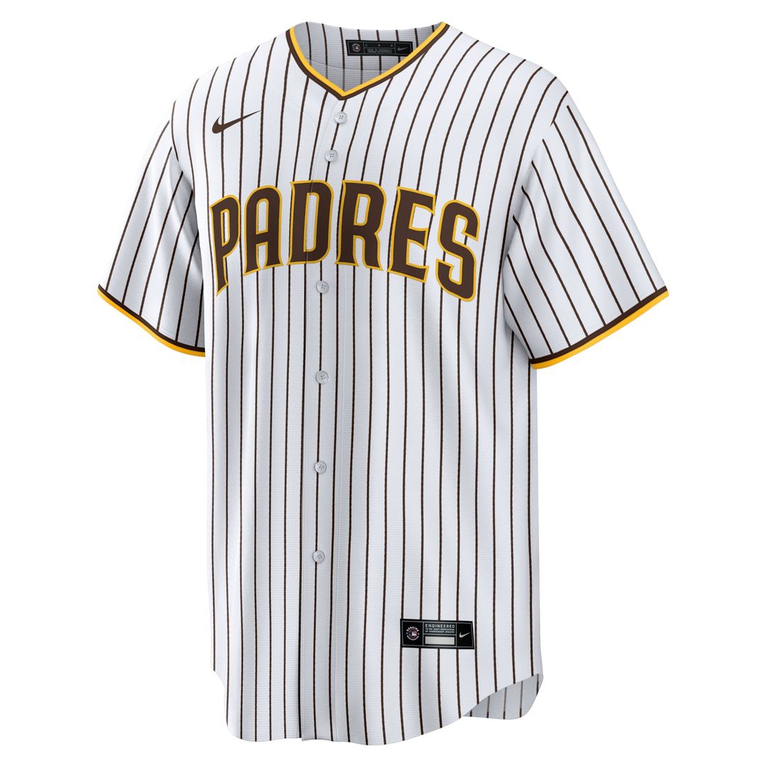 San Diego Padres Jackson Merrill Home Replica Jersey (White)