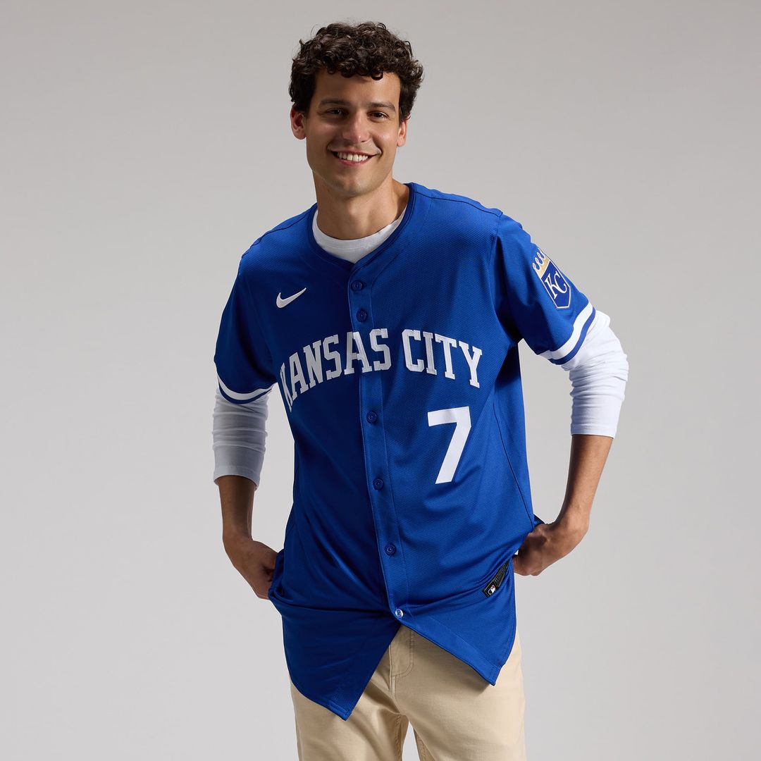 Kansas City Royals Bobby Witt Jr. Alternate 2 Elite Jersey (Royal)