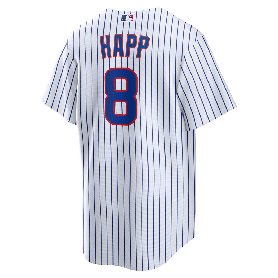 Chicago Cubs Ian Happ Home Replica Jersey (White)