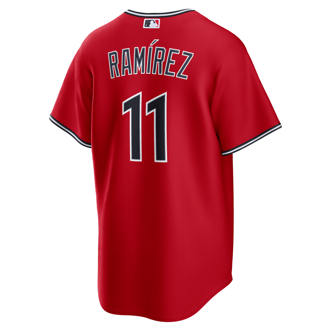 Cleveland Guardians José Ramírez Alternate Replica Jersey (Red)