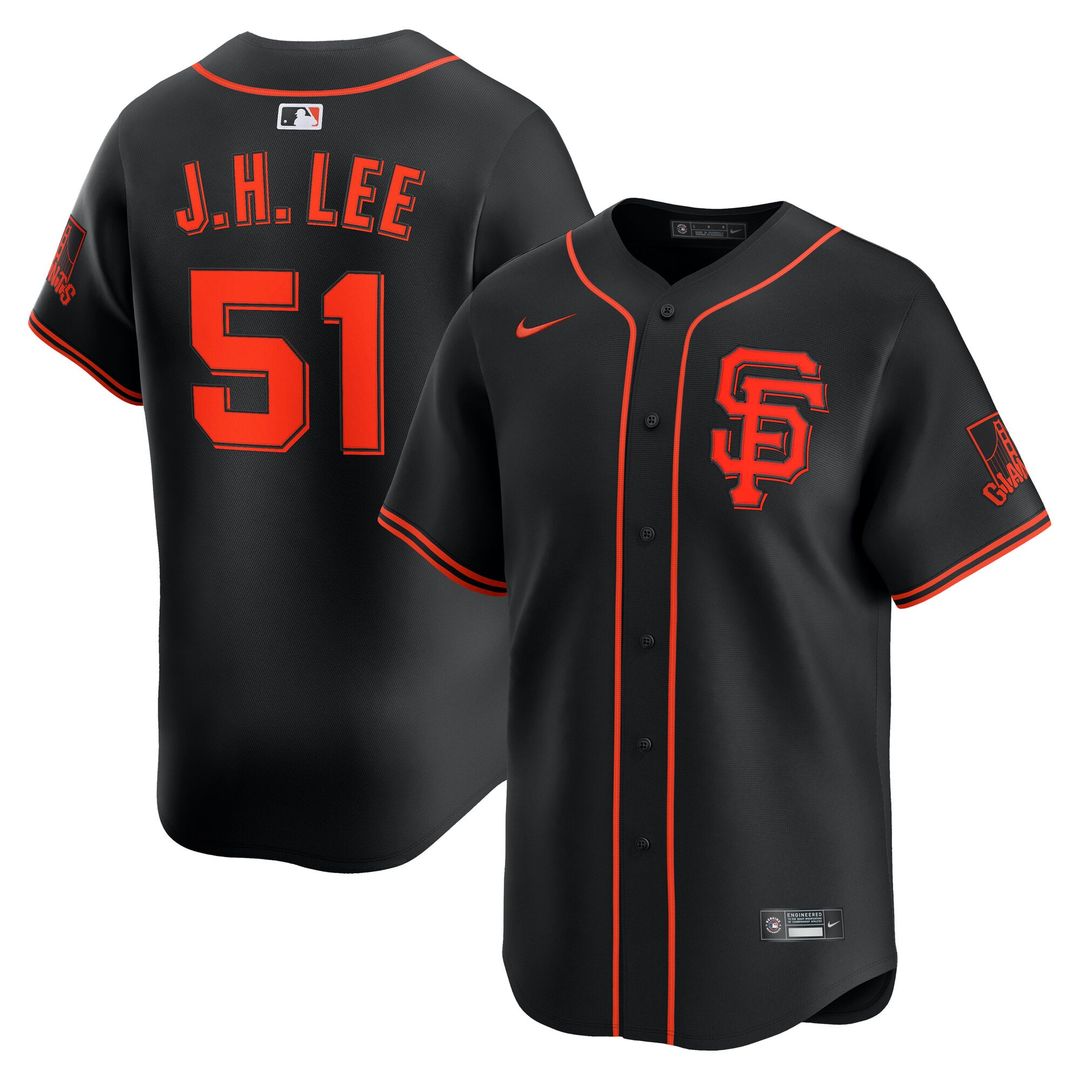 San Francisco Giants Jung Hoo Lee Alternate Limited Jersey (Black)